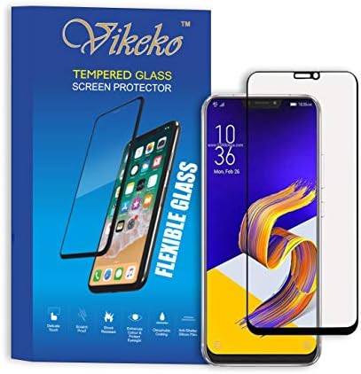 Vikeko Amazing Z+ Full Screen Coverage Premium Tempered Glass for Zenfone 5Z (Black)