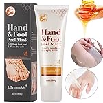 Hand&Foot Peel Mask,Foot Peel Mask,Exfoliating Callus Remover,Shiny and Soft Purederm exfoliating Hand and Foot Peeling Mask Peels Away Calluses and Dead Skin,Honey Peel Off Hand Wax Mask