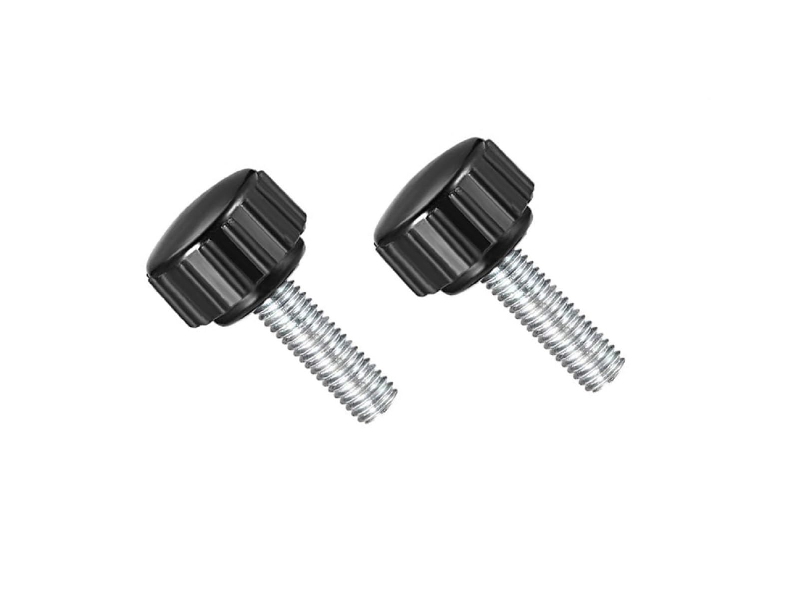 MACHSWON Knurled Clamping Knobs Grip Thumb Screw on Type for Saw, Drill Press, Lathe and Routing jigs Male Thread Knurled Clamping Knobs M5 x 20mm 2pcs — image 1