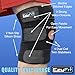 EzyFit Knee Brace Support for Arthritis, ACL, LCL, MCL, Sports Exercise, Meniscus Tear Injury Recovery - Side Stabilizers Open Patella - Best Comfort Fit Adjustable Neoprene Wrap - 3 Sizes