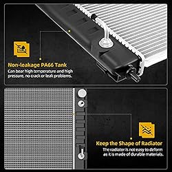 DWVO Radiator Compatible with 2007-2018 Altima 2.5L