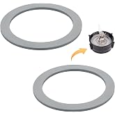 2pcs Gray Rubber Blender Gasket Replacement for Oster Osterizer | Compatible with Most Oster &amp; Osterizer Blender Models, Rubber, Good Sealing Parts, Easy Installation