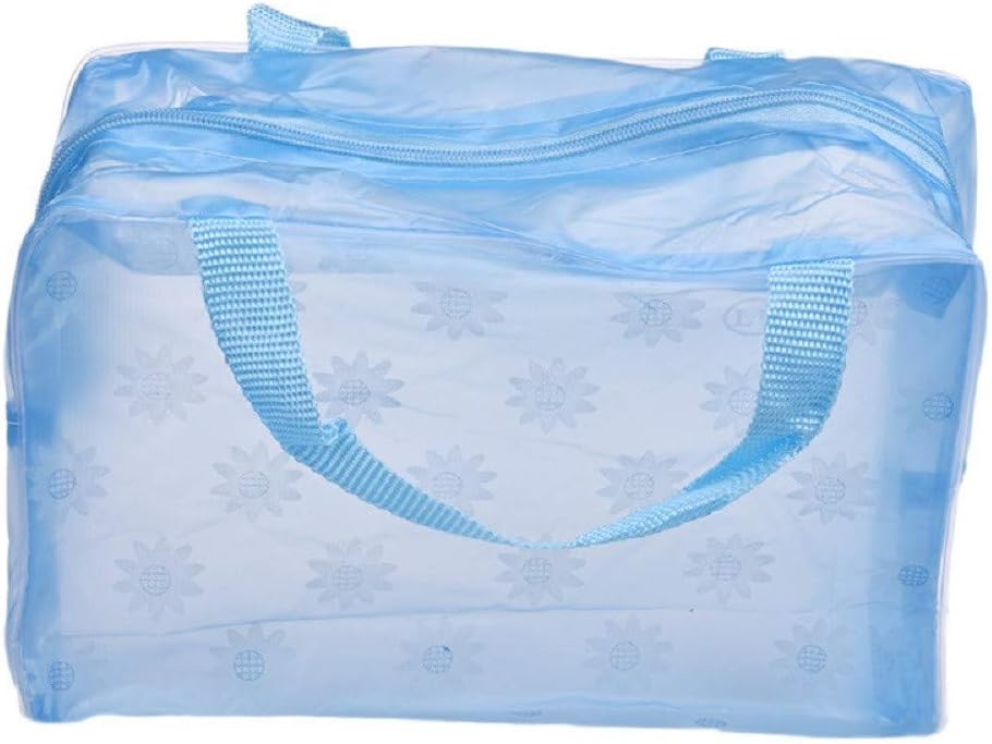 Portable Makeup Bag for Women - Womens Cosmetic Bags Transparent Waterproof Travel Toiletry Pouch Organizer Bag