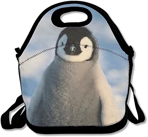 Penguin Insulated Lunch Bag Lunch Tote Bag Travel School Picnic Lunch Box For Men &amp; Women &amp; Kids