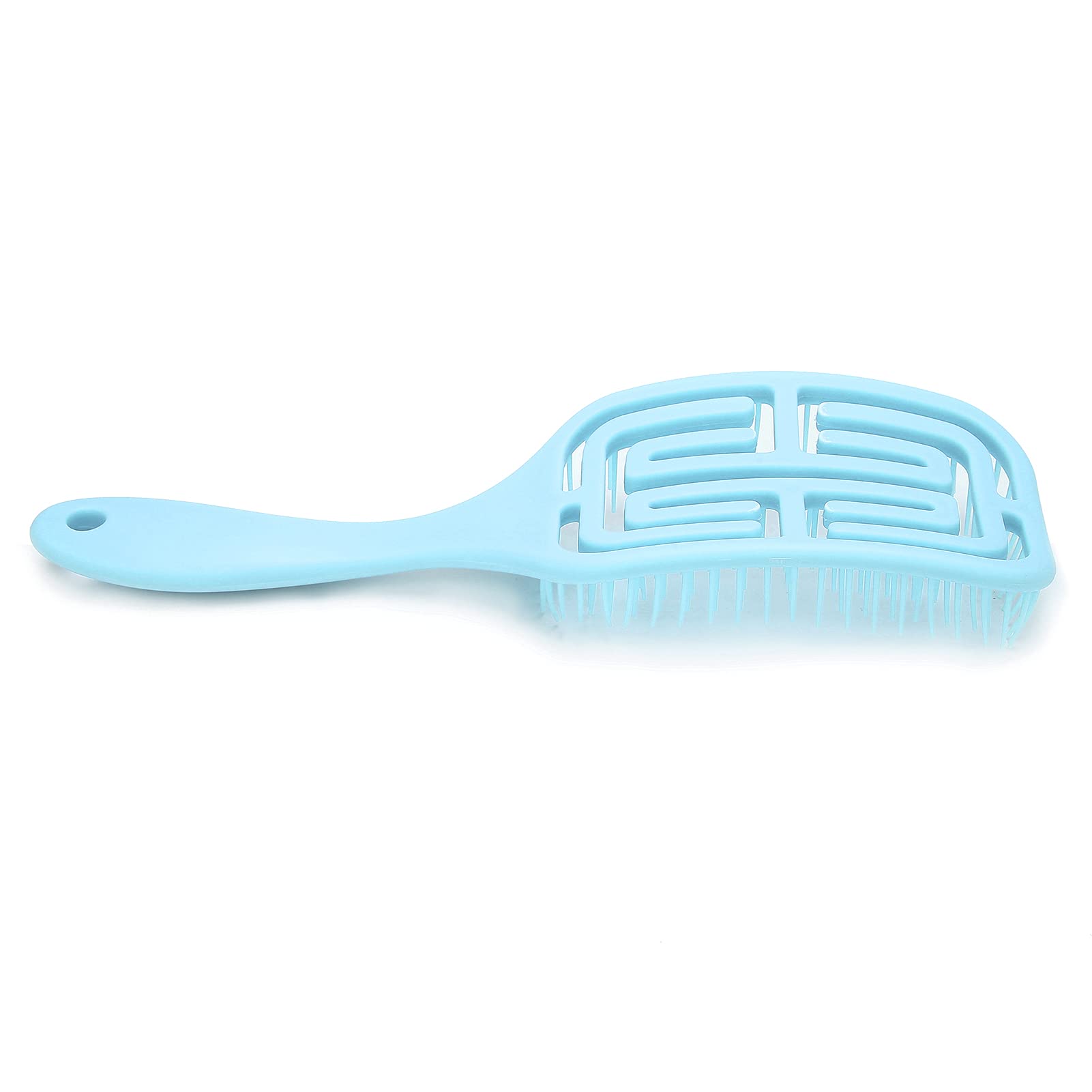 Detangling Brush, Unisex Mini Hairbrush Hair Styling Brush Detangling Hair Brush Scalp Massage Comb for Travel for Long Short Curly Hair for Salon(blue)