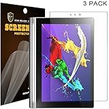 Mr Shield For Lenovo Yoga Tablet 2 8 inch Premium Clear Screen Protector [3-PACK] with Lifetime Replacement Warranty