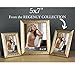 Icona Bay 5x7 Picture Frames (Gold, 3 Pack), French Baroque Style Photo Frames 5 x 7, Wall Mount or Table Top, Regency Collection