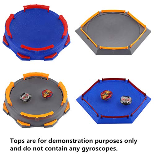 Autone Burst Gyro Arena Disk, Exciting Duel Spinning Top Stadium Battle Plate Toy Accessories Boys Gift Kids Toy