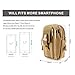DOUNTO Tactical Waist Pouch EDC Molle Waist Bag Belt Phone Pouch Holster Purse Carrying Pouch for Smartphone, Tools Khaki