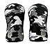 Bear KompleX Compression Knee Sleeves, Fitness & Support for Workouts & Running. Sold in Pairs-Training, Weightlifting, Wrestling, Squats & Gym Use. 5mm&7mm Thick, Multicolor Options