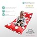 Butterfly Craze Kid's Floor Pillow Bed Cover - Use as Nap Mat, Portable Toddler Bed Alternative for Sleepovers, Travel, Napping, or as a Lounger for Reading, Playing. Cover Only!