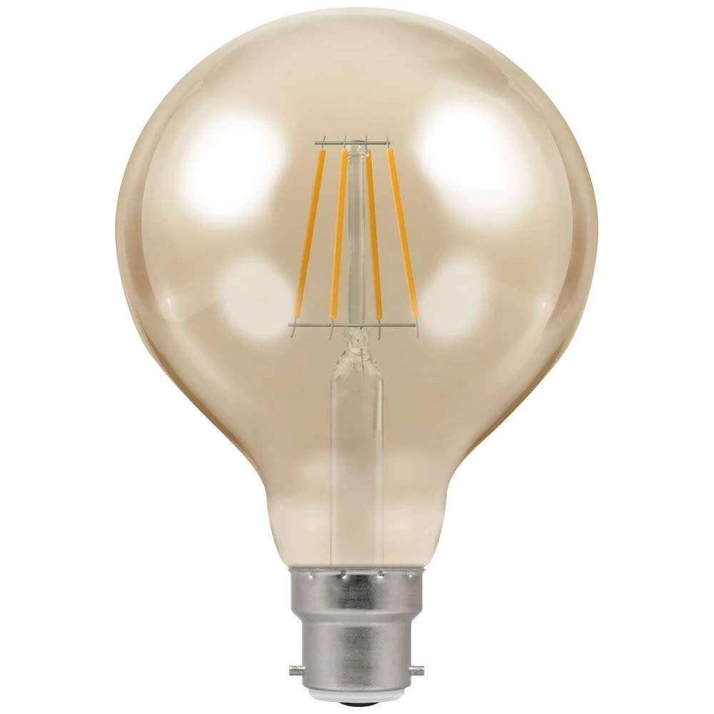 Crompton Lamps LED Light Bulb Antique-Bronze Filament, B22d, 5 W