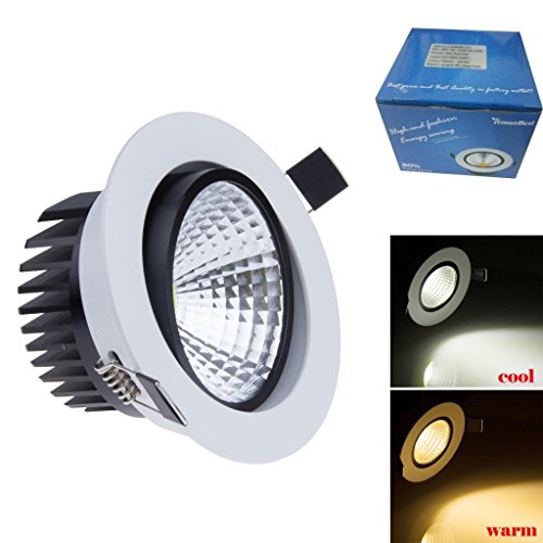 Lemonbest Energy Saving Dimmable 7W Recessed Ceiling LED Bulb Spot