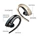 Bluetooth Handsfree, AMERTEER Touch-sensitive Control Wireless Stereo In Ear Noise Cancelling Headset with Mic for Phones-GOLD