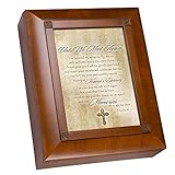 Cottage Garden Until We Met Again Heaven's Eternity Decorative Bereavement Remembrance Faux Woodgrain Keepsake Box