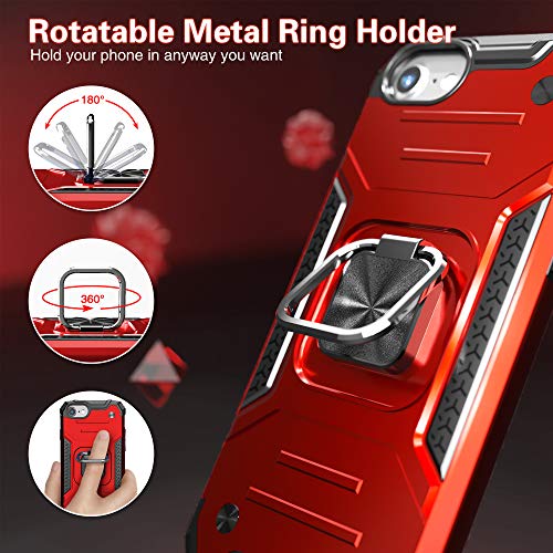 IDYStar iPhone SE 2020 Case with Screen Protector,iPhone SE 3 2022 Case