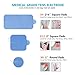 OasisSpace TENS Unit Electrodes Pads,Value Packs Long Lifetime Reusable Individual Package Non-Irritating FDA Approved for TENS unit 7000 (1''2''4'' Combo - 24 PCS)