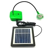Anpress Folding Portable LED Solar Desk Table Emergency Lamp Green Eco-energy Super Bright Cold White Light