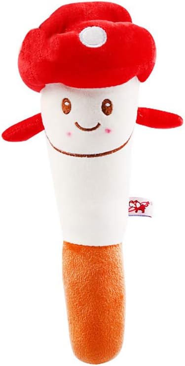 Amazon 犬のぬいぐるみ小型 中型犬用おもちゃきしむ犬のおもちゃの子犬の犬の咀嚼のおもちゃ キノコ Unicoco 噛むおもちゃ 通販