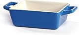 Maison & White Set of 4 Mini Ceramic Oven Dishes Red Blue Green Orange view 7