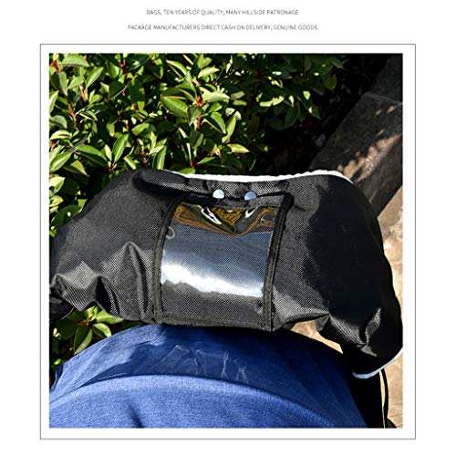 Sikye Waterproof Winter Hand Warmer Glove for Pushchair Cart Baby Stroller Hand Muffs Thick Mitten Windproof