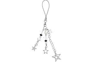 QIUTIMIY Cute Phone Charms Aesthetic Y2K Phone Strap Charm Accessories for Cell Phone Case Keychain Bag Airpods Camera Pendants Decor