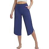 baleaf Women's High Waist Yoga Capri Pants with Pockets