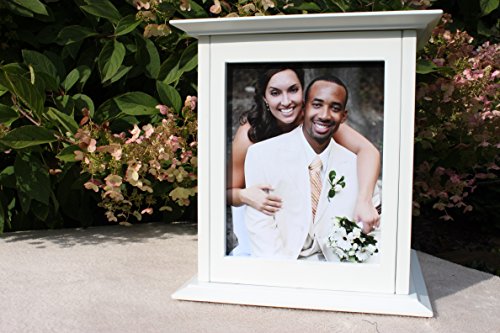 Personalized Wedding Card Box - Rotating The Perfect Card Box in Ivory
