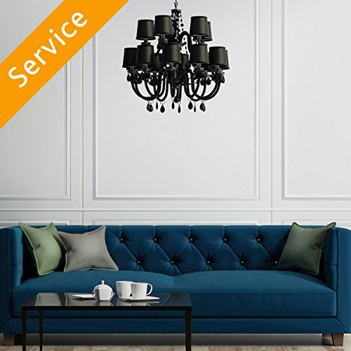 Chandelier Installation (Commercial) – Replacement – Under 10 ft.