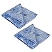 DII J&M Home Fashions Holiday Printed Fleece Throw Blanket Reversible Fuzz Soft Warm Breathable Fluffy for Bed