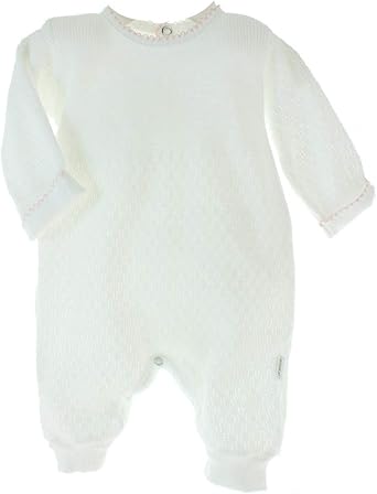 white long sleeve romper baby