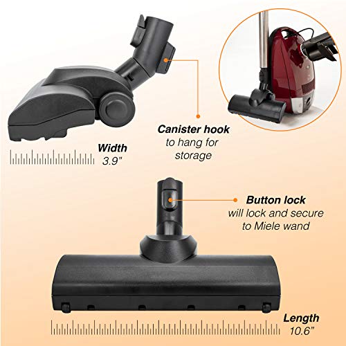 Splinova Miele Turbo Head Cleaner, Hand Attachment and Floor Tool