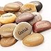 ROCKIMPACT 50PCS Gratitude Gratitude Rocks Bulk Engraved Rocks Inspirational Stones Prayer Gifts Zen Chakra Worry Stones Motivation Encouragement Rocks Wholesale Gratitude Stones, 2