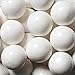 Gumballs White Bubble Gum 2 Pounds 0.5 inch Mini Gumballs by Sweet Maple Candies