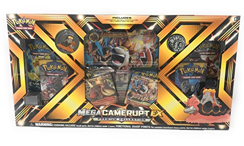 Pokemon tcg: mega ex camerupt premium collection ex box
