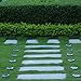 Solar Powered Ground Lights,LED Solar Path Lights Outdoor Waterproof Garden Landscape Spike Lighting for Yard Driveway Lawn Pathway Walkway Disk Lights (Warm White)
