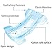 Pet disposable dog diaper Jeans style puppy female dog diapers (3 pack,24pcs) (XS)