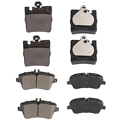 cciyu D872 D873 Front & Rear Semi-Metallic Disc