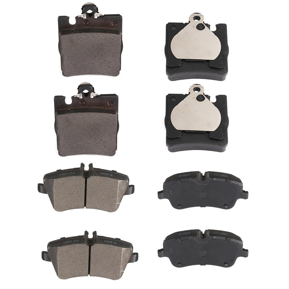 cciyu D872 D873 Front & Rear Semi-Metallic Disc
