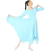 Danzcue Womens Celebration of Spirit Long Sleeve Dance Dress