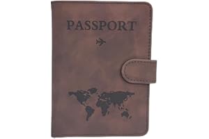 Travel Passport Wallet Cover Case RFID Blocking Passport Holder. A Variety of Colors for Choosing from, Will fit for Both Men