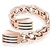 VOMA for Fitbit Alta HR Bands Fitbit Alta Bands for Women Men, Stainless Steel Alta Fit bit Bands Alta Fitbit Bands Fitbit Alta Replacement Bands Wristbands Small Large Chain Rose Gold