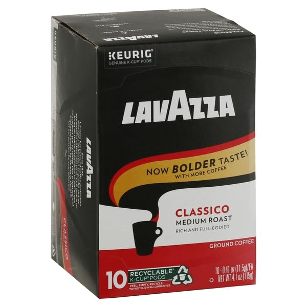 LAVAZZA CLASSICO SINGLE-SERVE COFFEE K-CUP® PODS FOR KEURIG®...