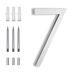 8 Inch House Numbers for Outside modern, Address