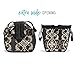 Fit & Fresh Insulated Lunch Bag, Downtown Black Helix Damask