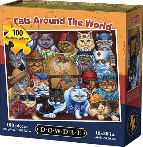 cats around the world puzzle