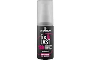 essence | Fix & Last 18H Long-Lasting Makeup Fixing Spray | All-Day Hold & Smudge Proof | Vegan & Cruelty Free