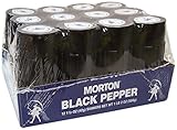 Morton Shakers, Black Pepper, 1.5 Ounce