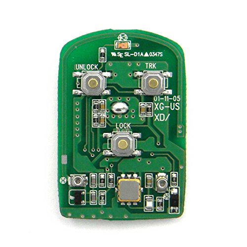 OEM Electronic 3-Button Key Fob Remote Compatible With 2003-2006 Hyundai Santa Fe (FCC ID: OSLOKA-221T, OSLOKA-2201T, P/N: 95411-26202) - Thumbnail 2