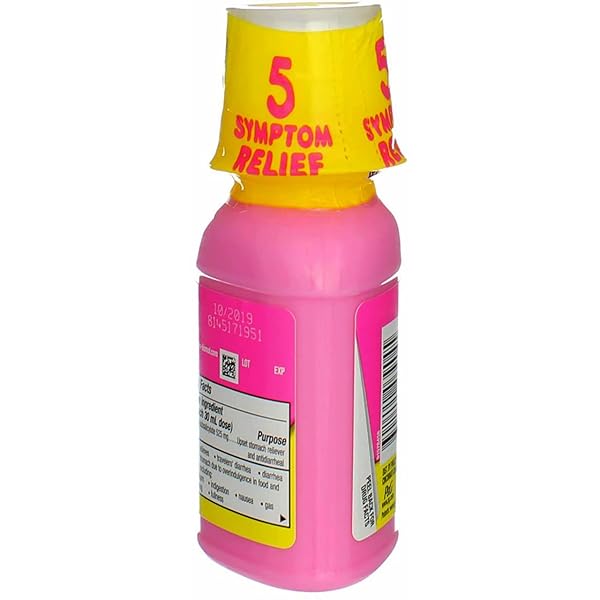 PEPTO-BISMOL LIQUID ORIGINAL – 4 OZ, PACK OF 5